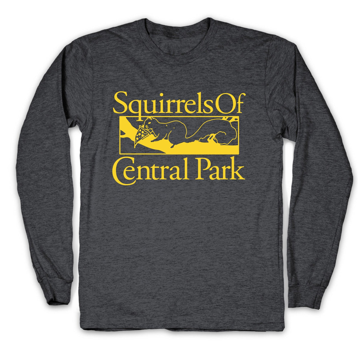 Squirrels of Central Park Longsleeve Tee Unisex