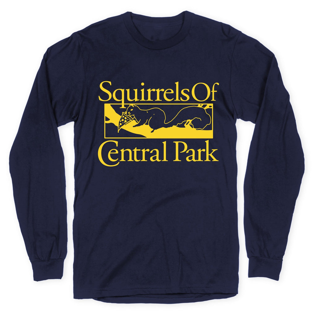 Squirrels of Central Park Longsleeve Tee Unisex
