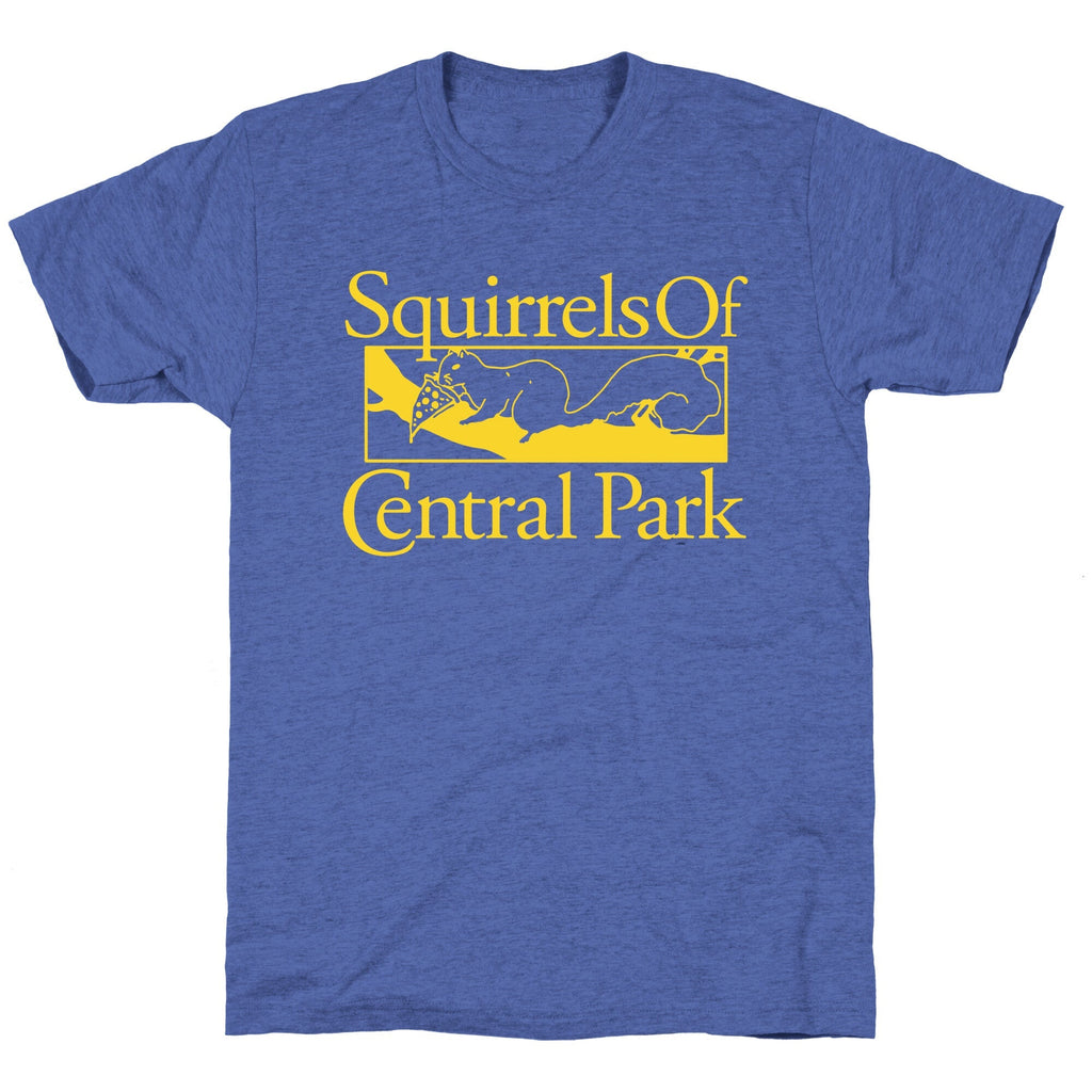 Squirrels of Central Park Unisex Triblend Tee Unisex
