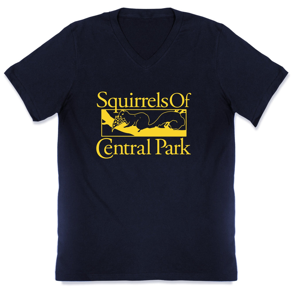 Squirrels of Central Park V-Neck Unisex