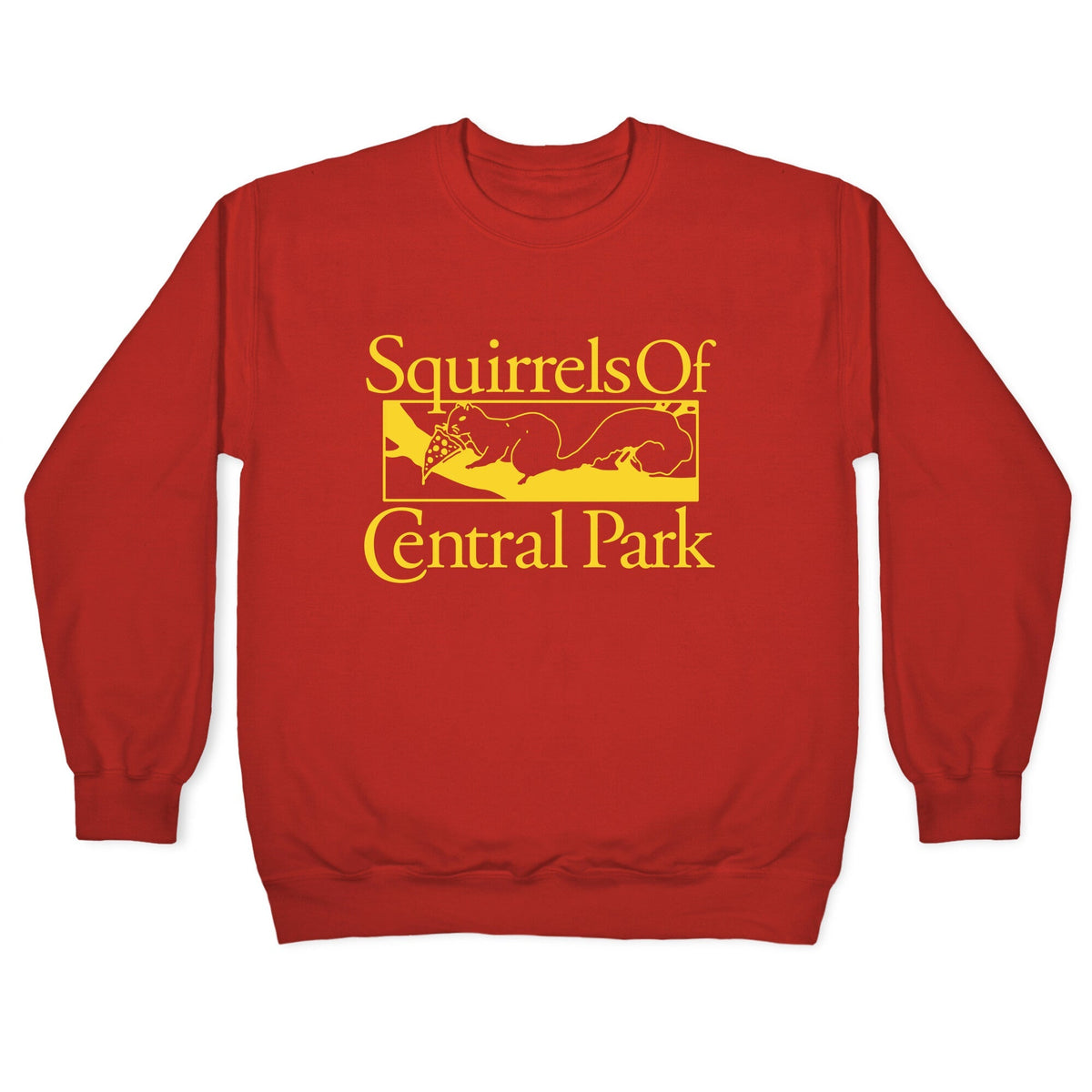 Squirrels of Central Park Crewneck Unisex