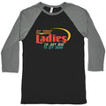 Not Tonight Ladies Baseball Tee Unisex