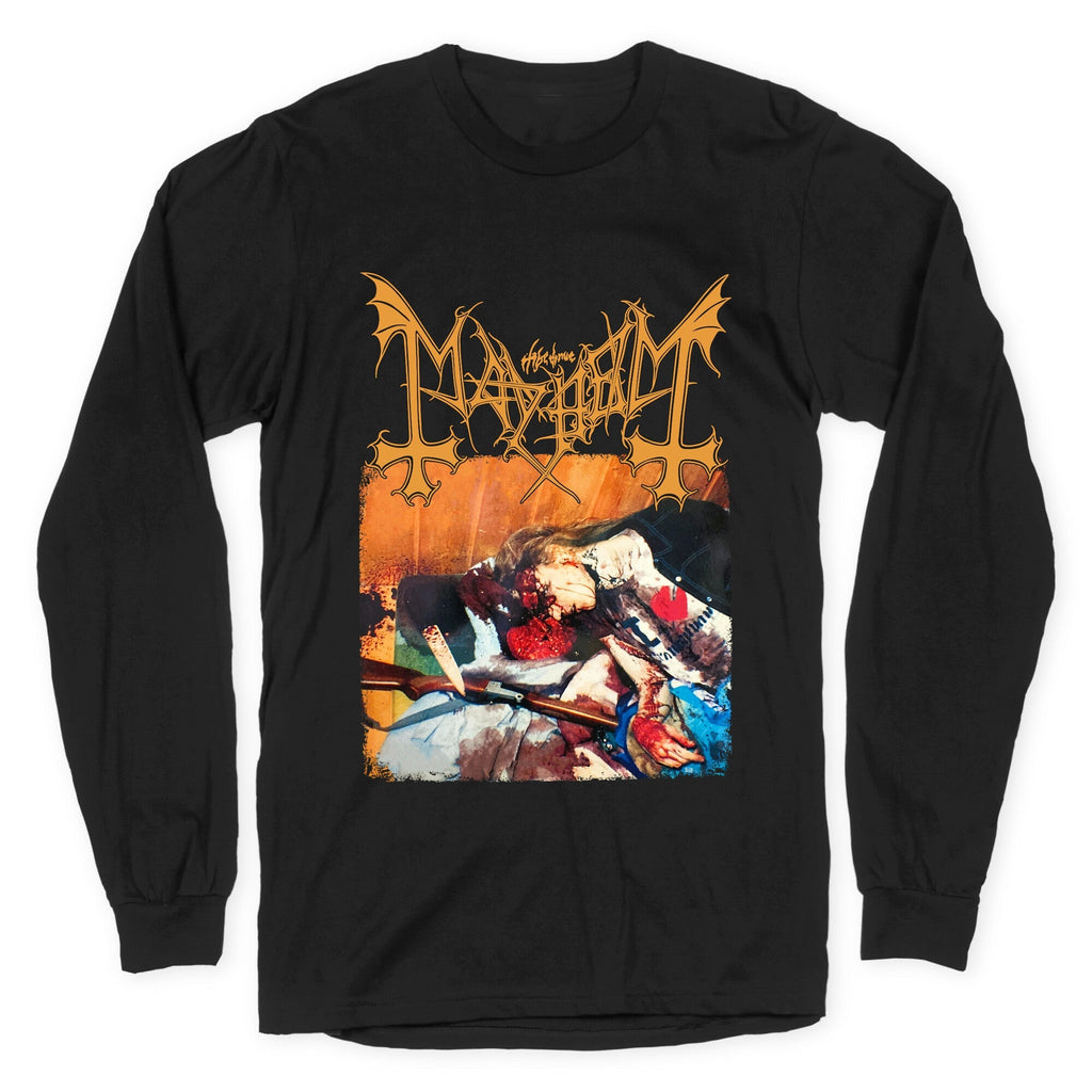 Mayhem Band Album Cover Longsleeve Tee Unisex