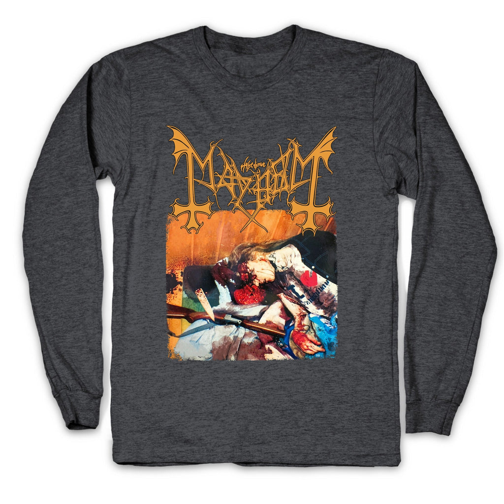 Mayhem Band Album Cover Longsleeve Tee Unisex