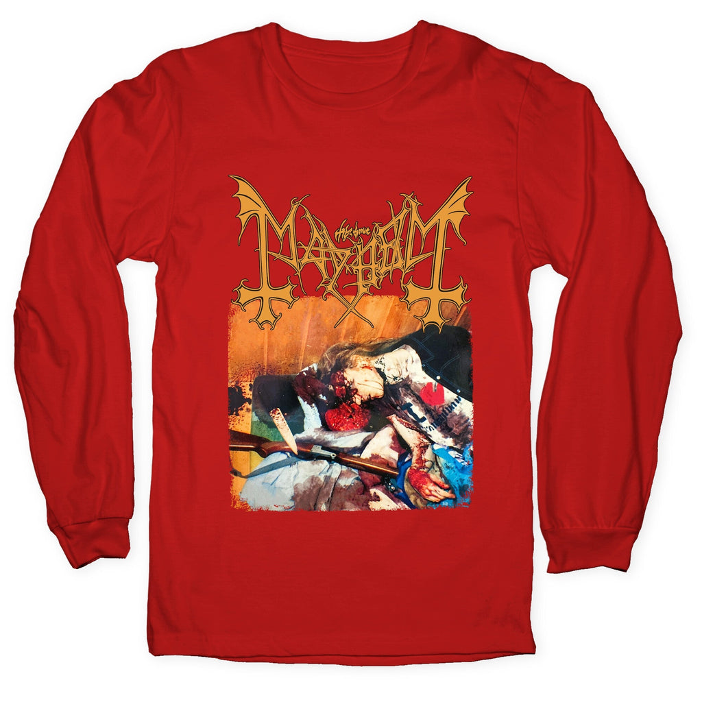 Mayhem Band Album Cover Longsleeve Tee Unisex
