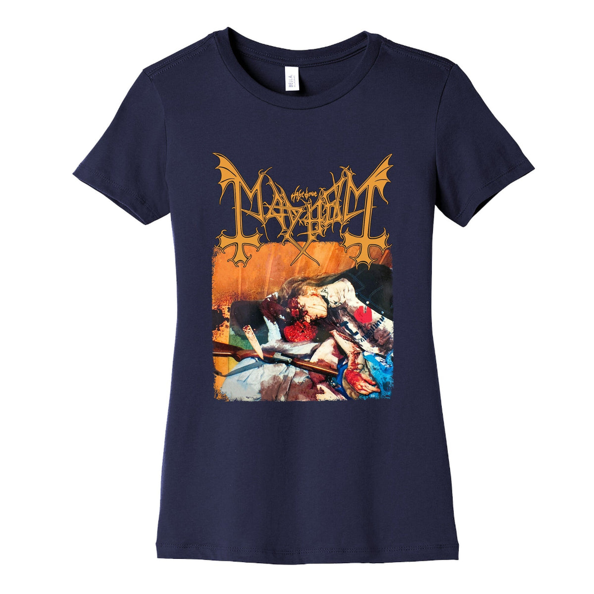Mayhem Band Album Cover Womens Cotton Tee Unisex