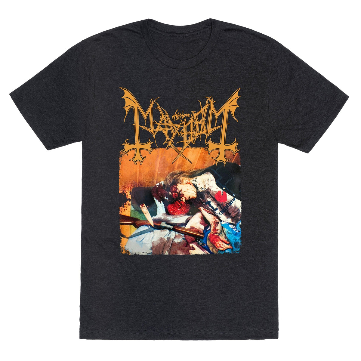 Mayhem Band Album Cover Unisex Triblend Tee Unisex