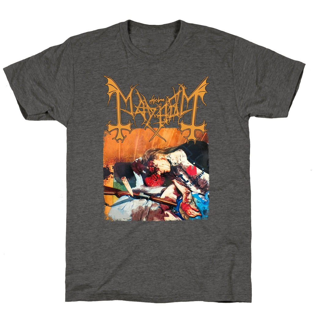 Mayhem Band Album Cover Unisex Triblend Tee Unisex