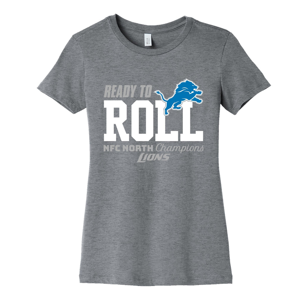 Ready to Roll Lions Womens Cotton Tee Unisex