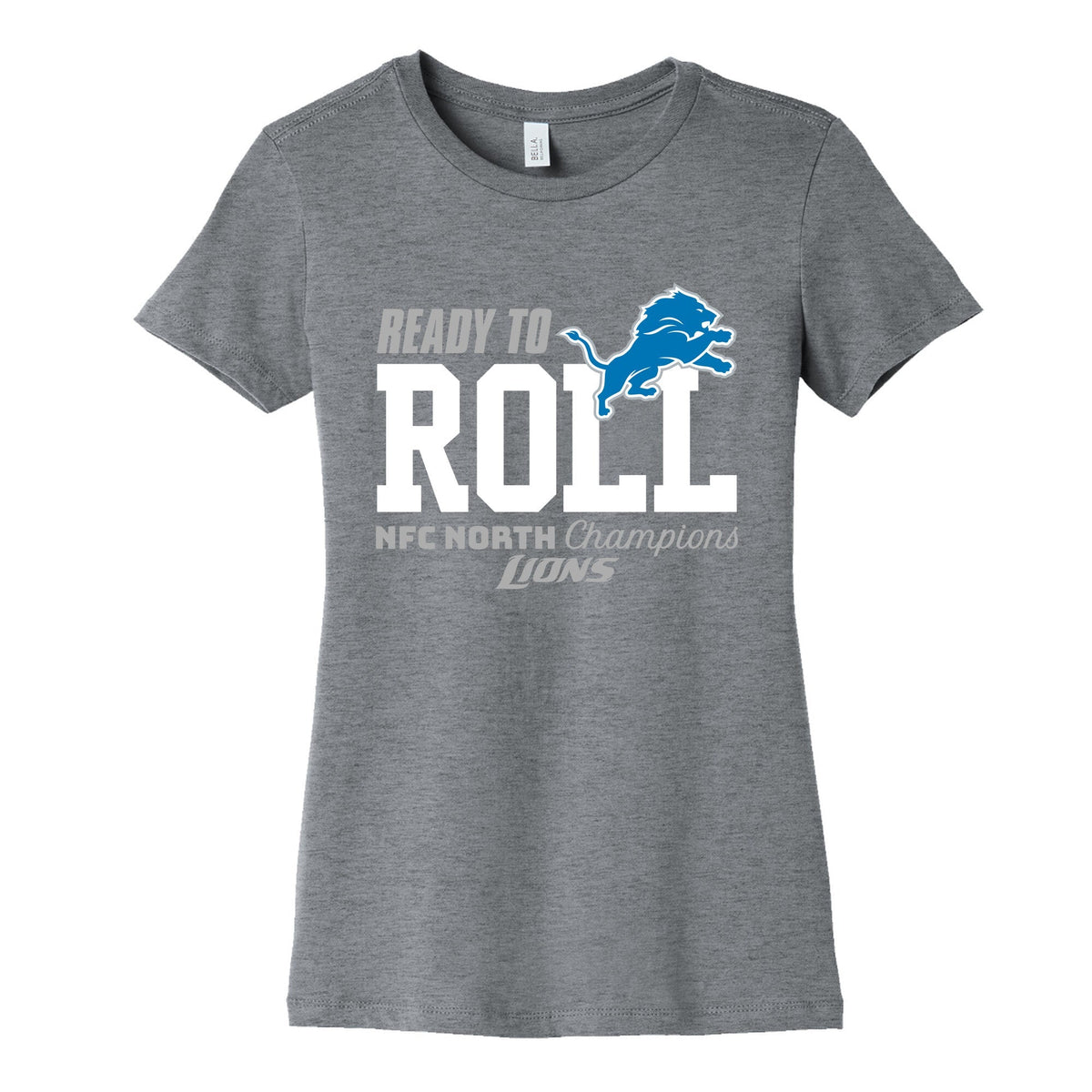 Ready to Roll Lions Womens Cotton Tee Unisex