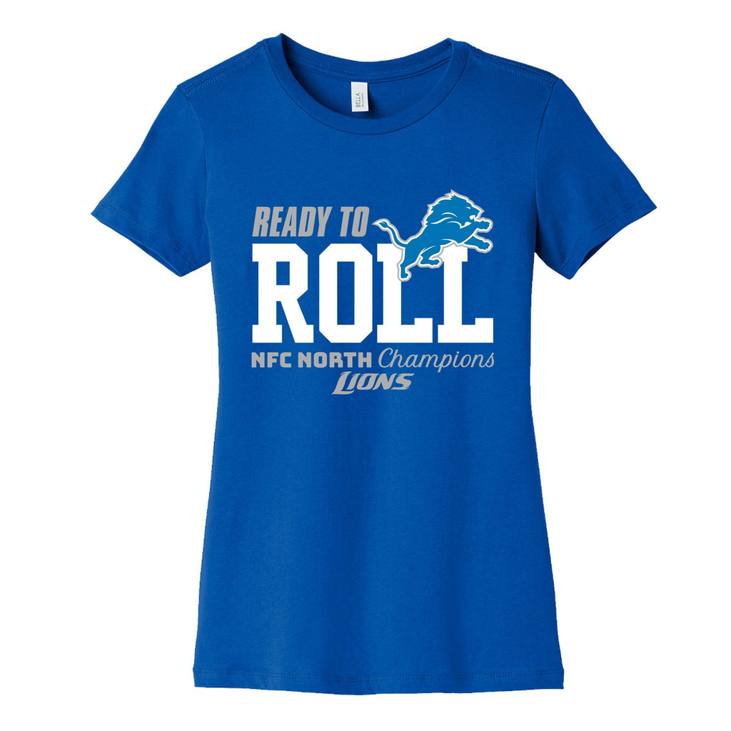 Ready to Roll Lions Womens Cotton Tee Unisex