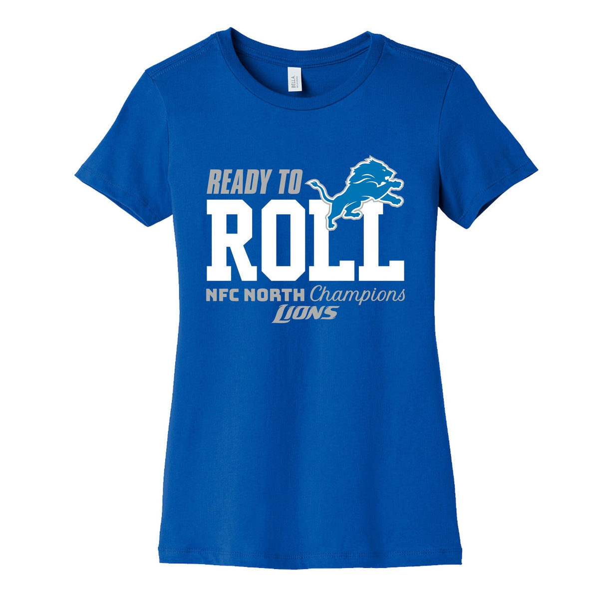 Ready to Roll Lions Womens Cotton Tee Unisex