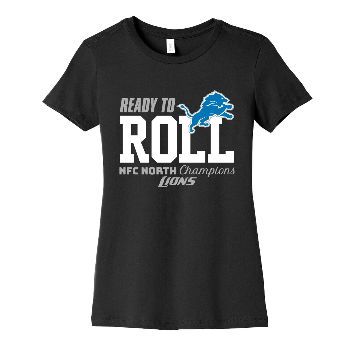 Ready to Roll Lions Womens Cotton Tee Unisex