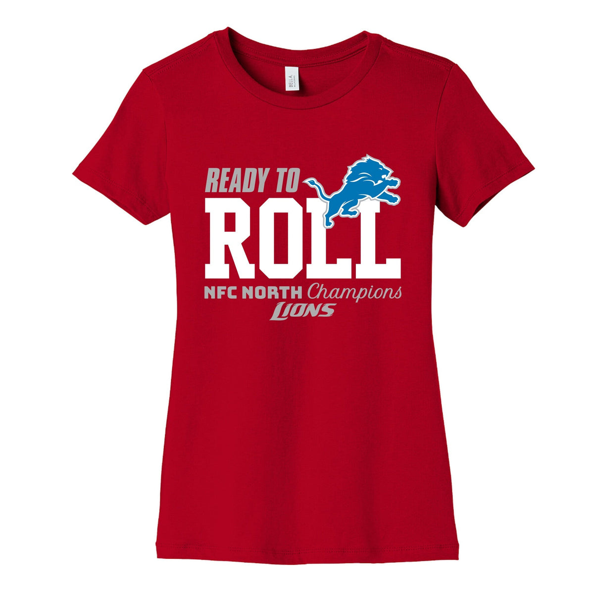 Ready to Roll Lions Womens Cotton Tee Unisex