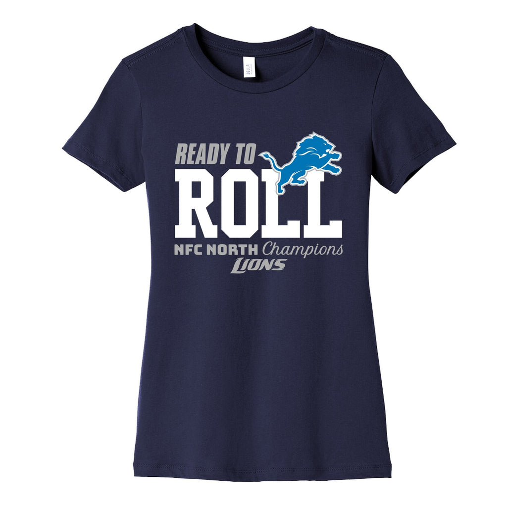 Ready to Roll Lions Womens Cotton Tee Unisex