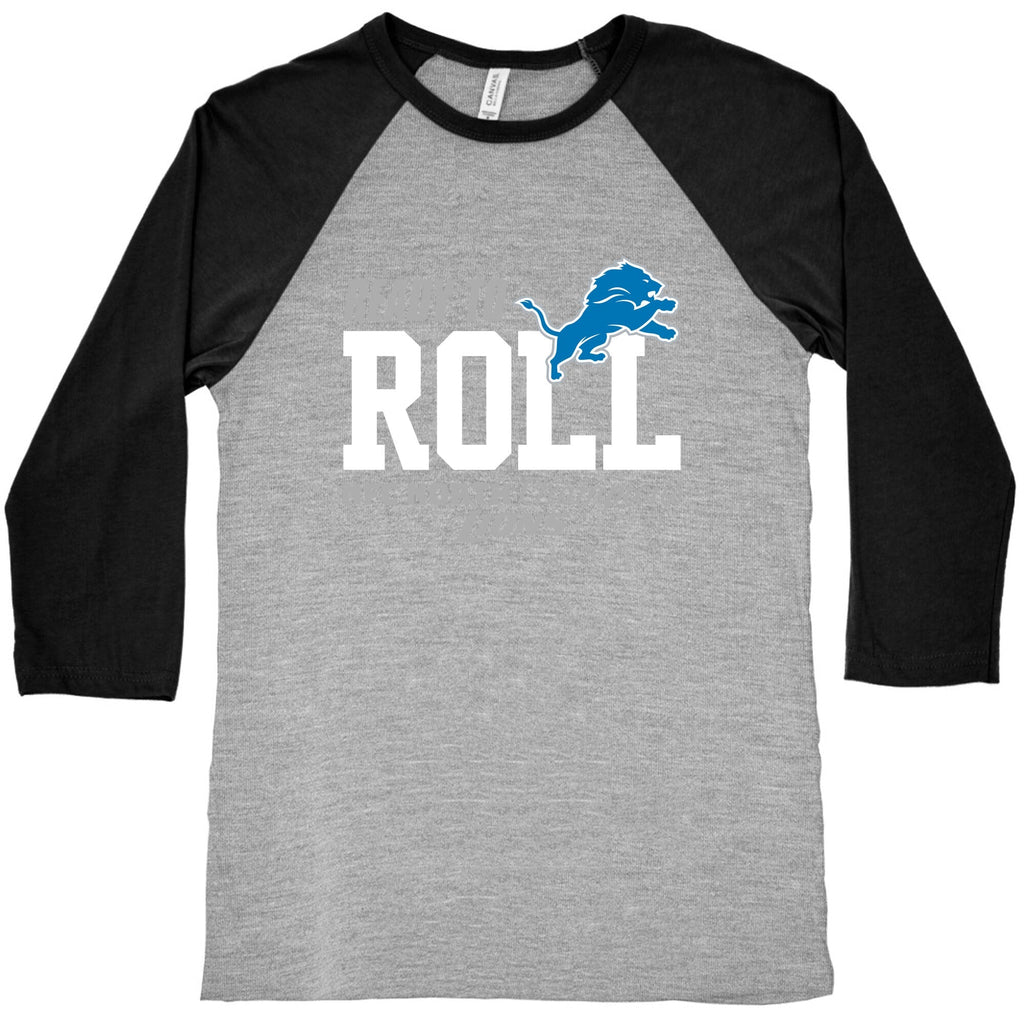 Ready to Roll Lions Baseball Tee Unisex