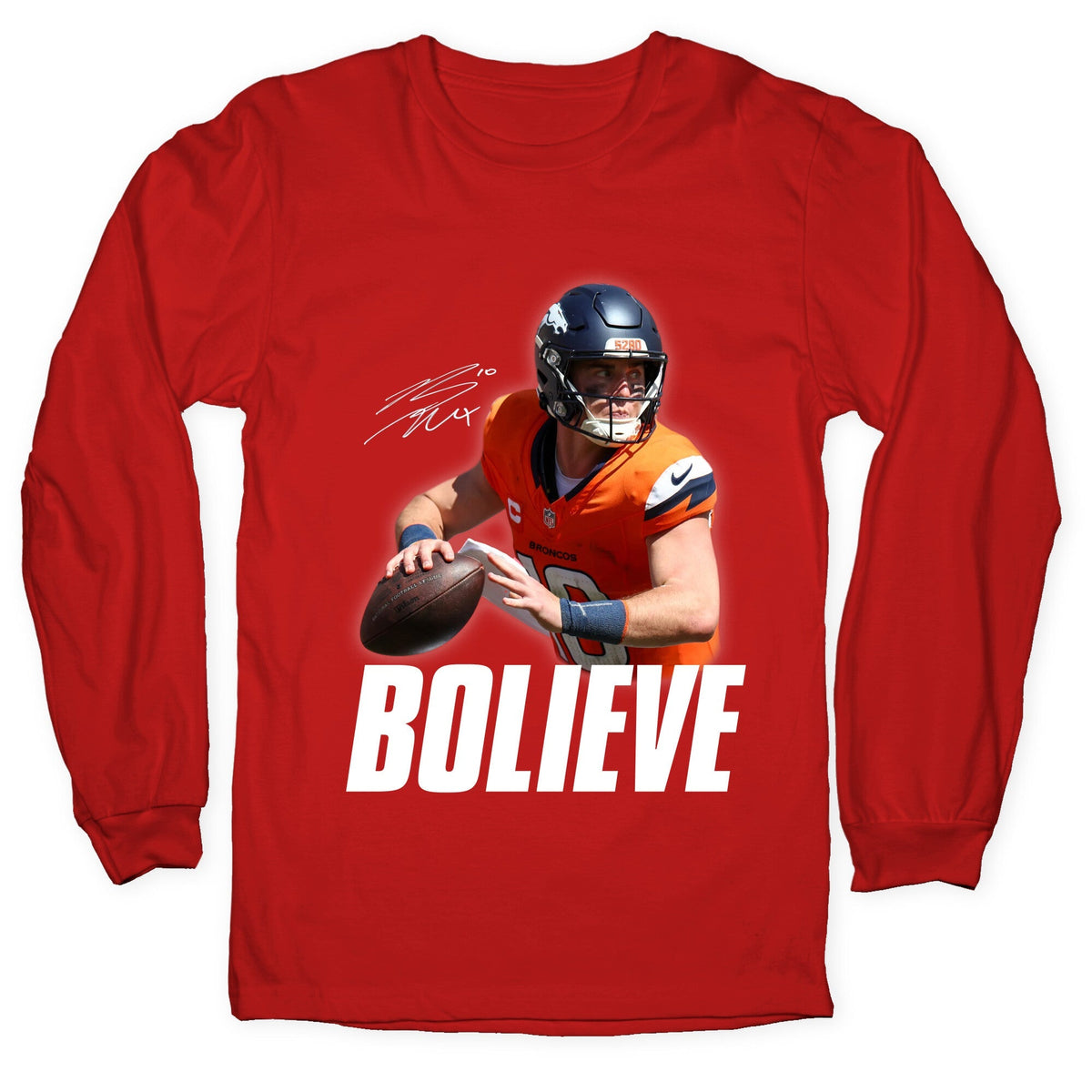 Bolieve Bo Nix Longsleeve Tee Unisex