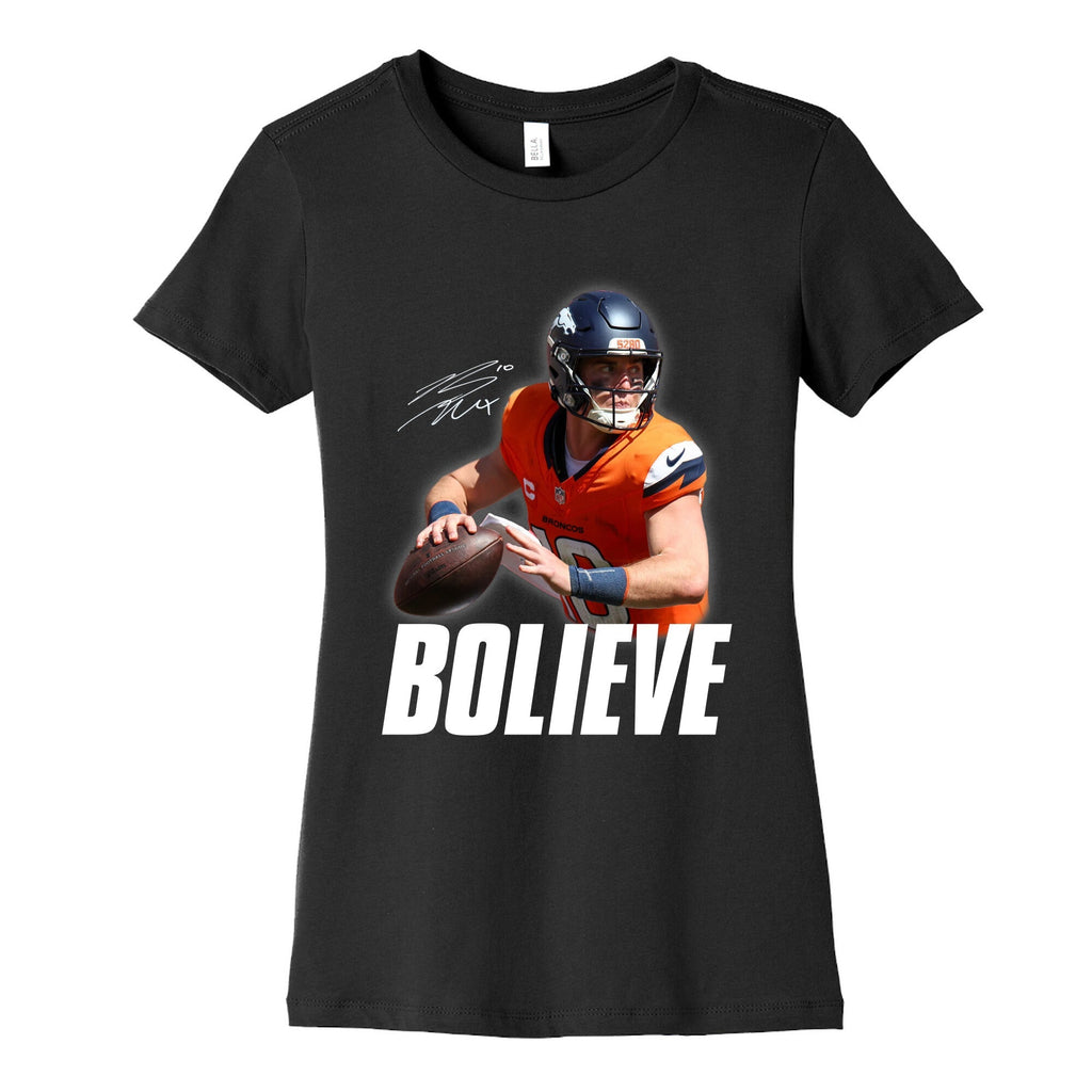 Bolieve Bo Nix Womens Cotton Tee Unisex
