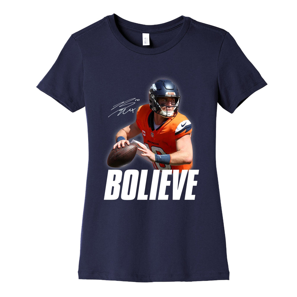Bolieve Bo Nix Womens Cotton Tee Unisex