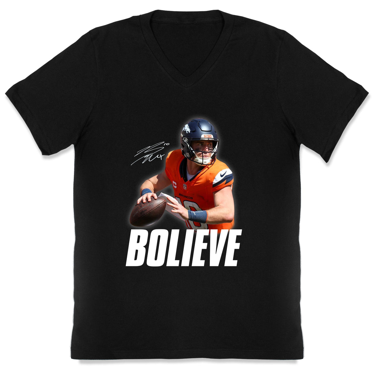 Bolieve Bo Nix V-Neck Unisex