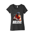 Bolieve Bo Nix Womens Triblend Tee Unisex