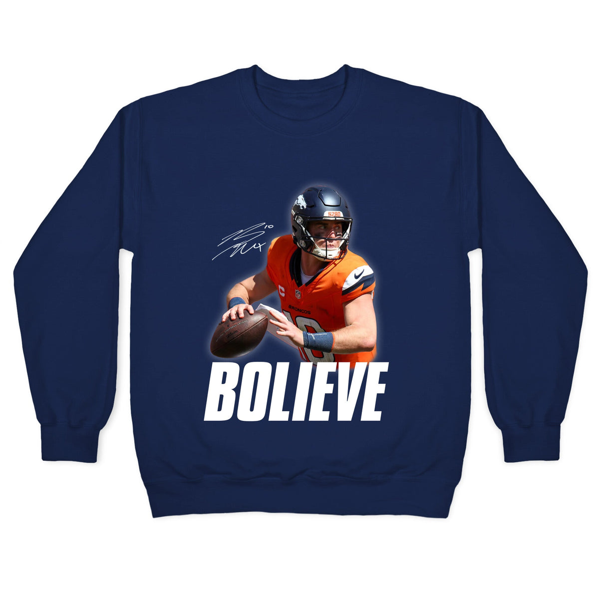 Bolieve Bo Nix Crewneck Unisex
