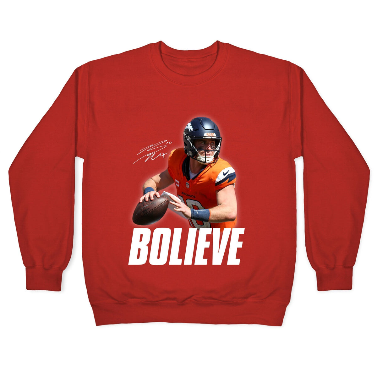 Bolieve Bo Nix Crewneck Unisex
