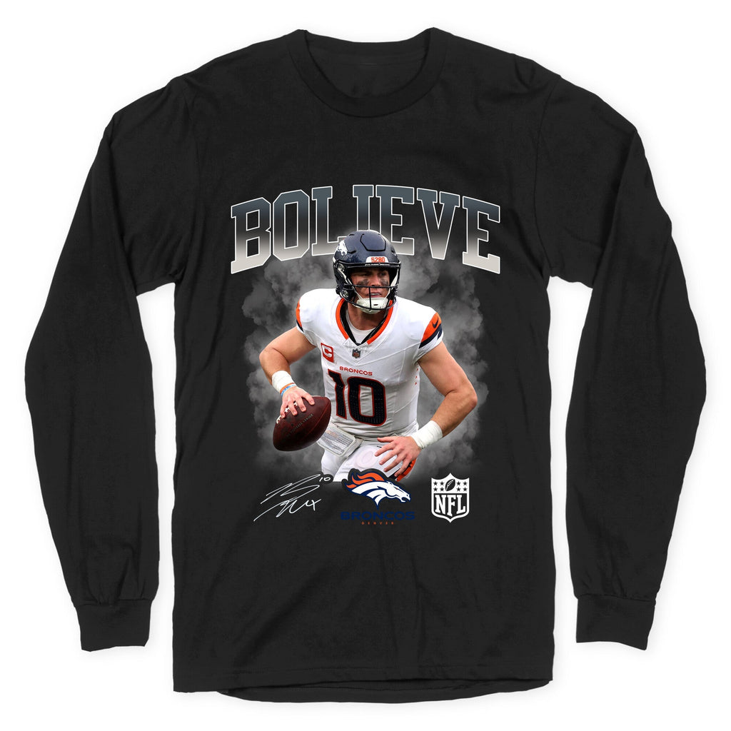 Bo Nix Bolieve Longsleeve Tee Unisex