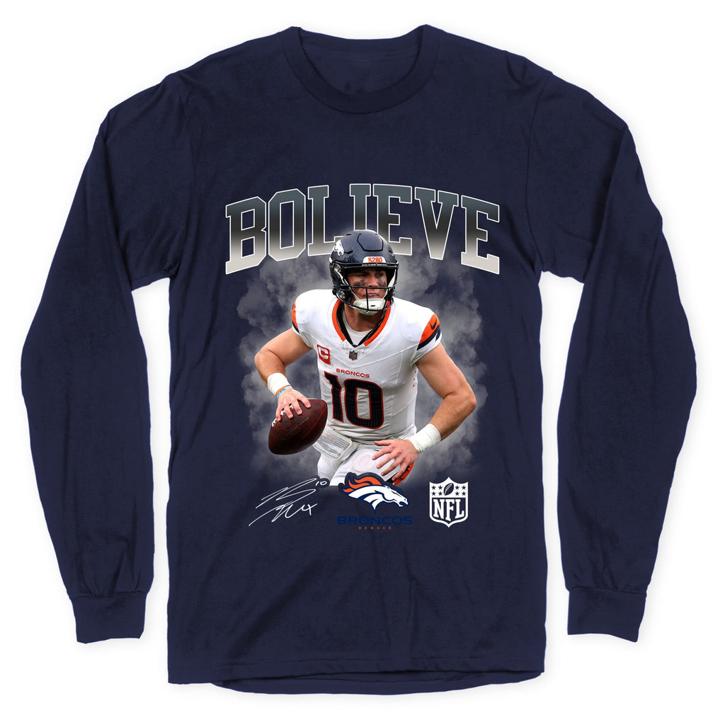 Bo Nix Bolieve Longsleeve Tee Unisex