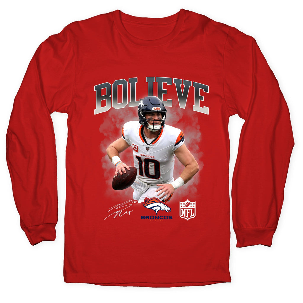 Bo Nix Bolieve Longsleeve Tee Unisex