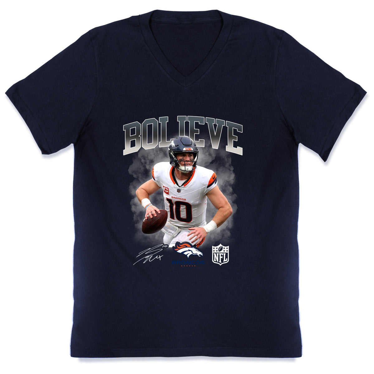 Bo Nix Bolieve V-Neck Unisex
