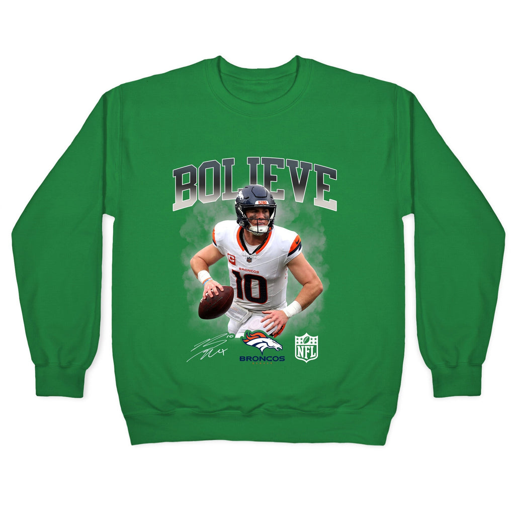 Bo Nix Bolieve Crewneck Unisex