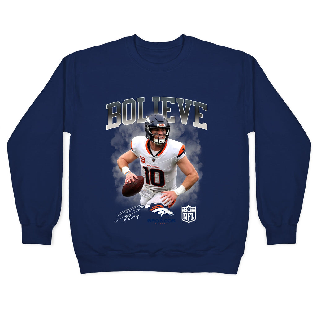 Bo Nix Bolieve Crewneck Unisex