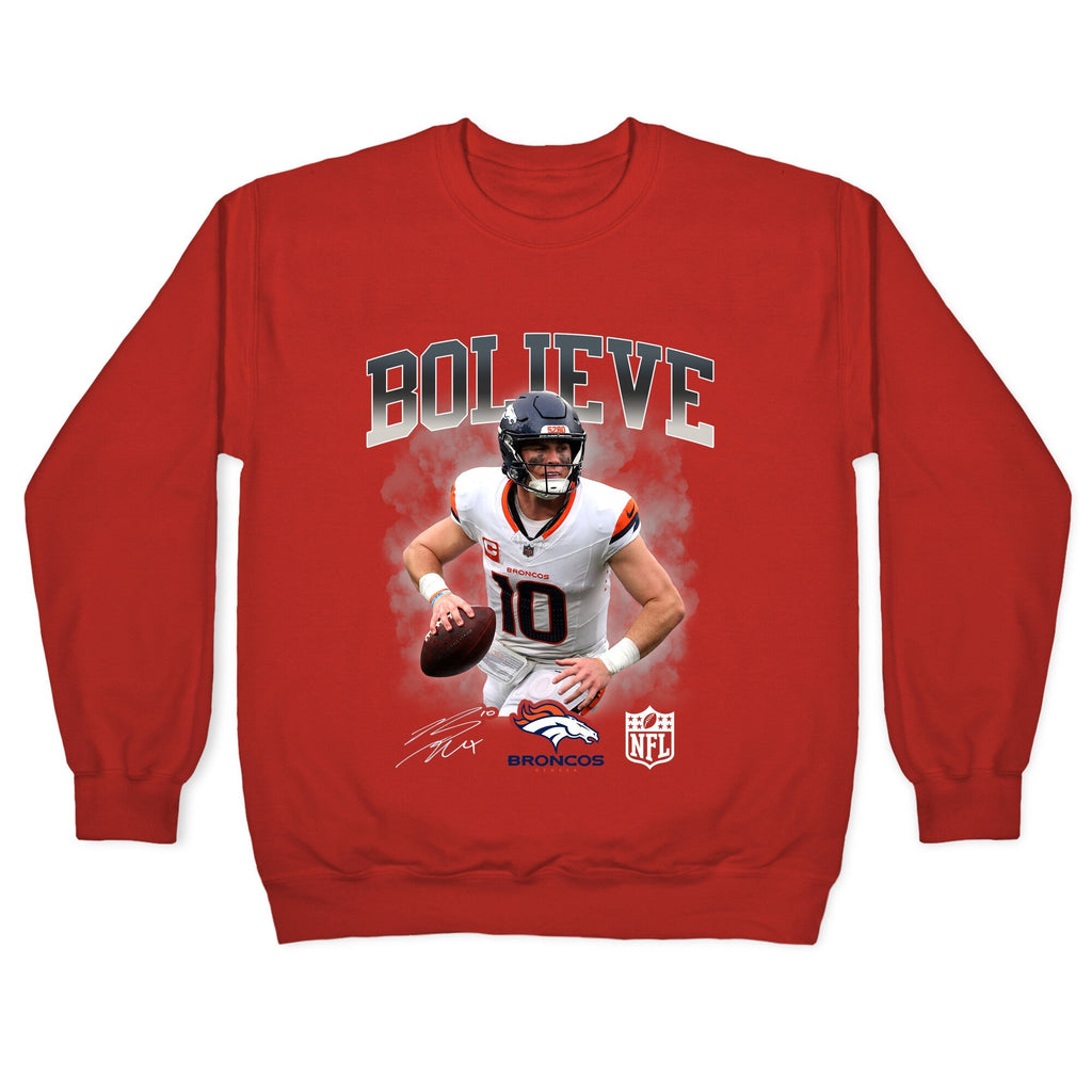 Bo Nix Bolieve Crewneck Unisex