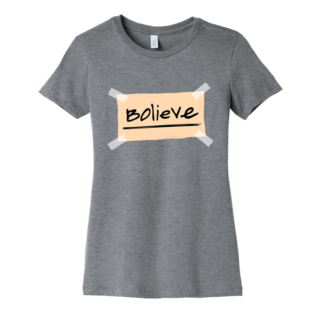 Bolieve Womens Cotton Tee Unisex