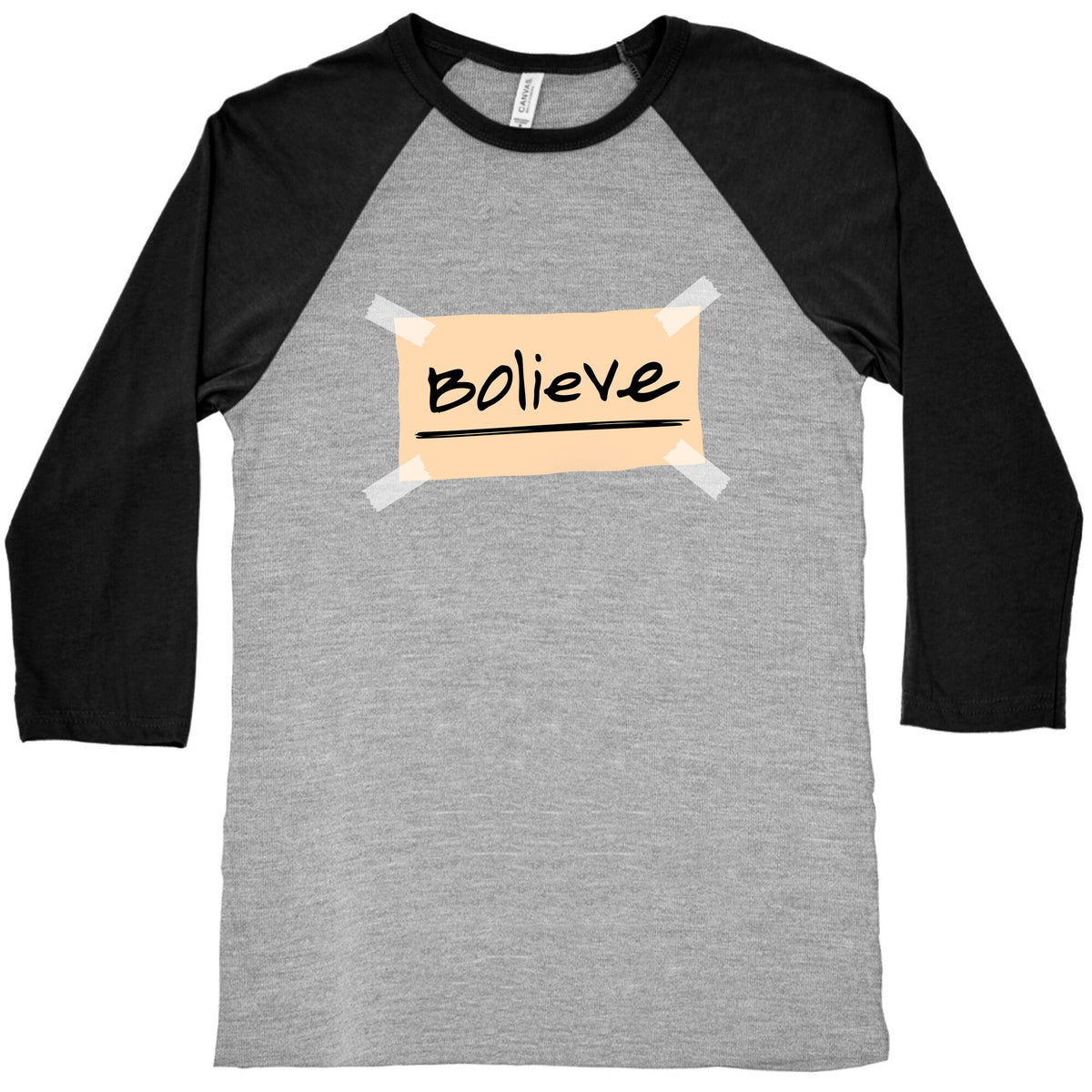 Bolieve Baseball Tee Unisex