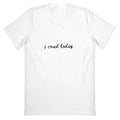 I Cried Today Cursive V-Neck Unisex