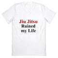 Brady Ju Jujitsu Ruined My Life V-Neck Unisex