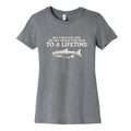 Buy A Man Eat Fish Womens Cotton Tee Unisex