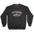 Buy A Man Eat Fish Crewneck Unisex