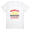Vatican Wet T Shirt Contest V-Neck Unisex