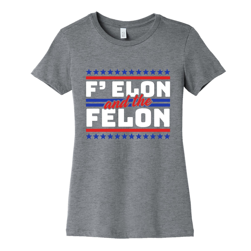 Elon & The Felon Womens Cotton Tee Unisex