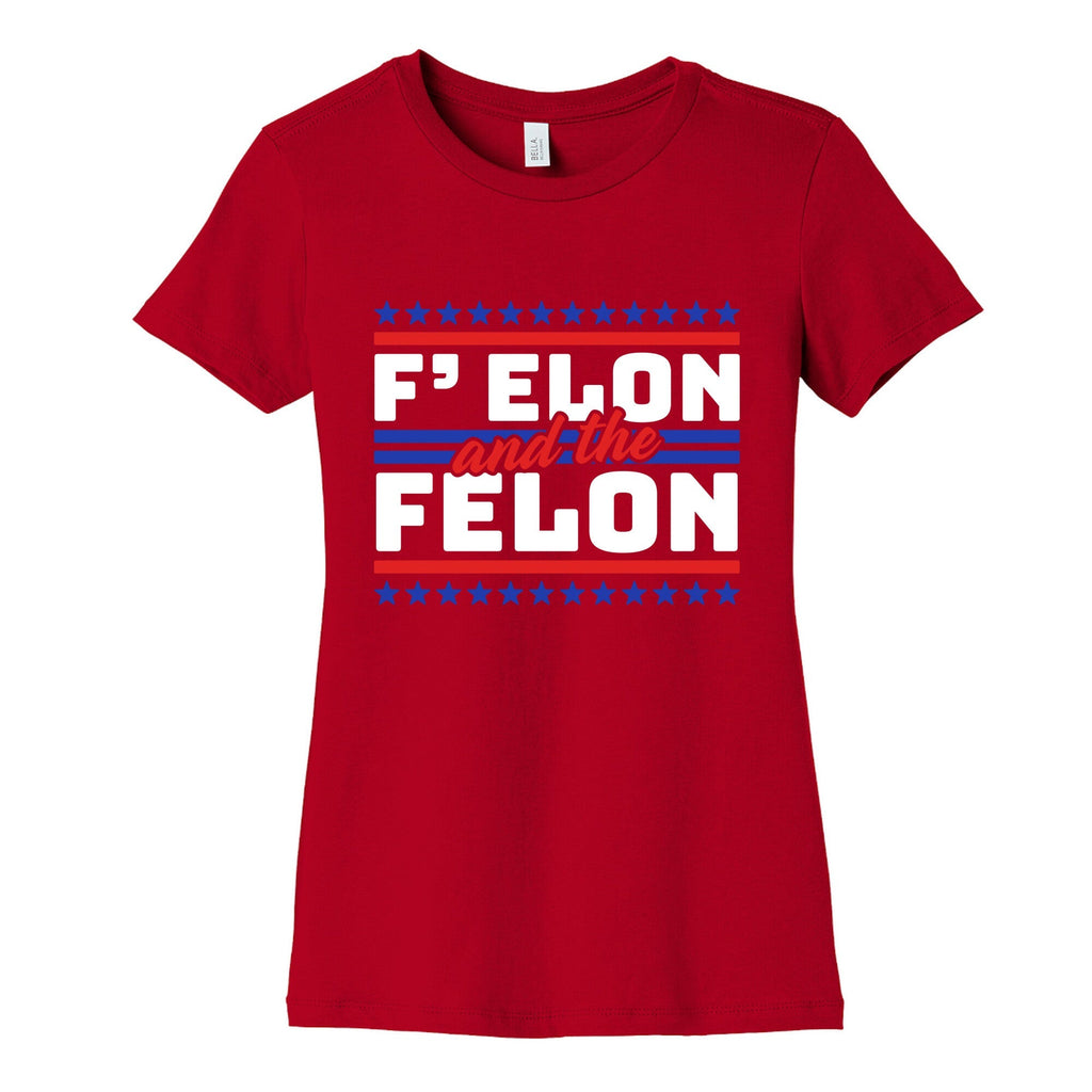 Elon & The Felon Womens Cotton Tee Unisex