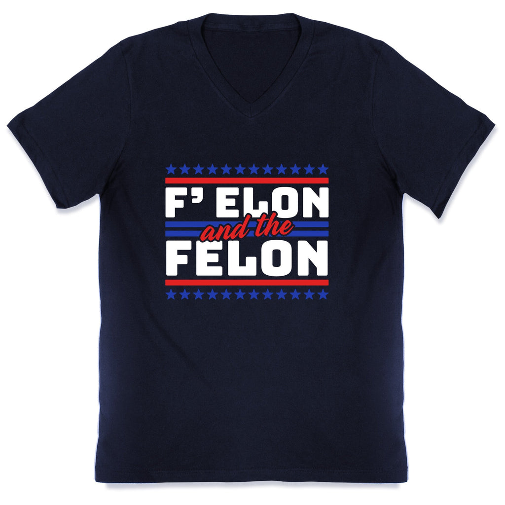 Elon & The Felon V-Neck Unisex