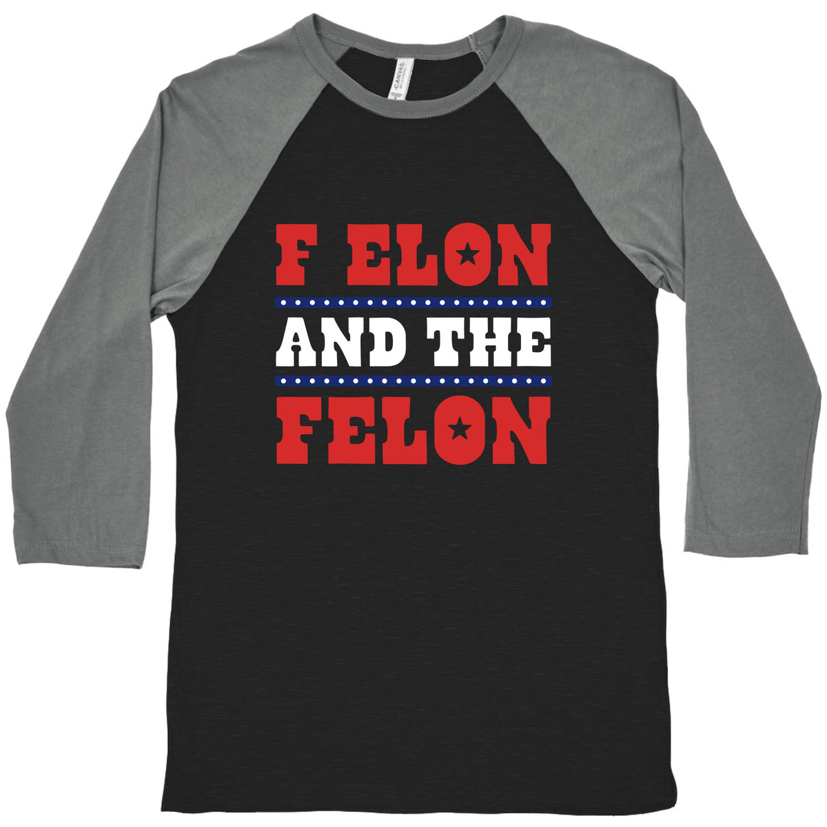 F Elon & The Felon Baseball Tee Unisex