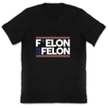 F Elon And The Felon V-Neck Unisex