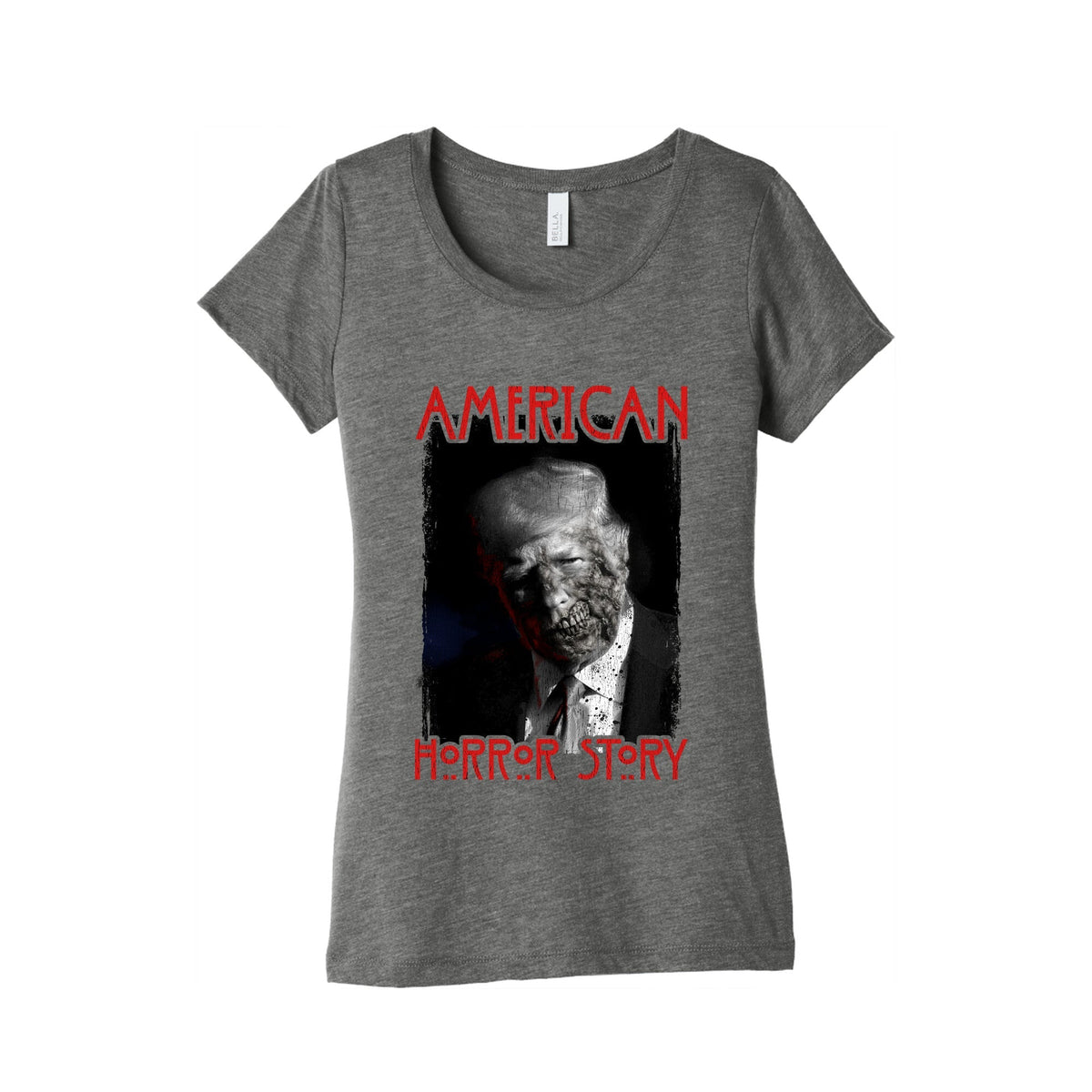 American Horror Story Trump Womens Triblend Tee Unisex
