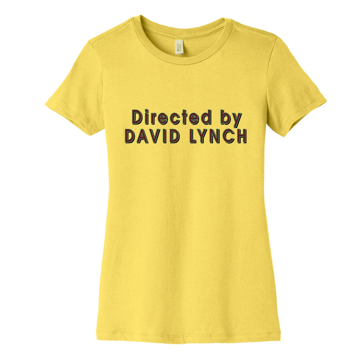 Directed by David Lynch Womens Cotton Tee Unisex