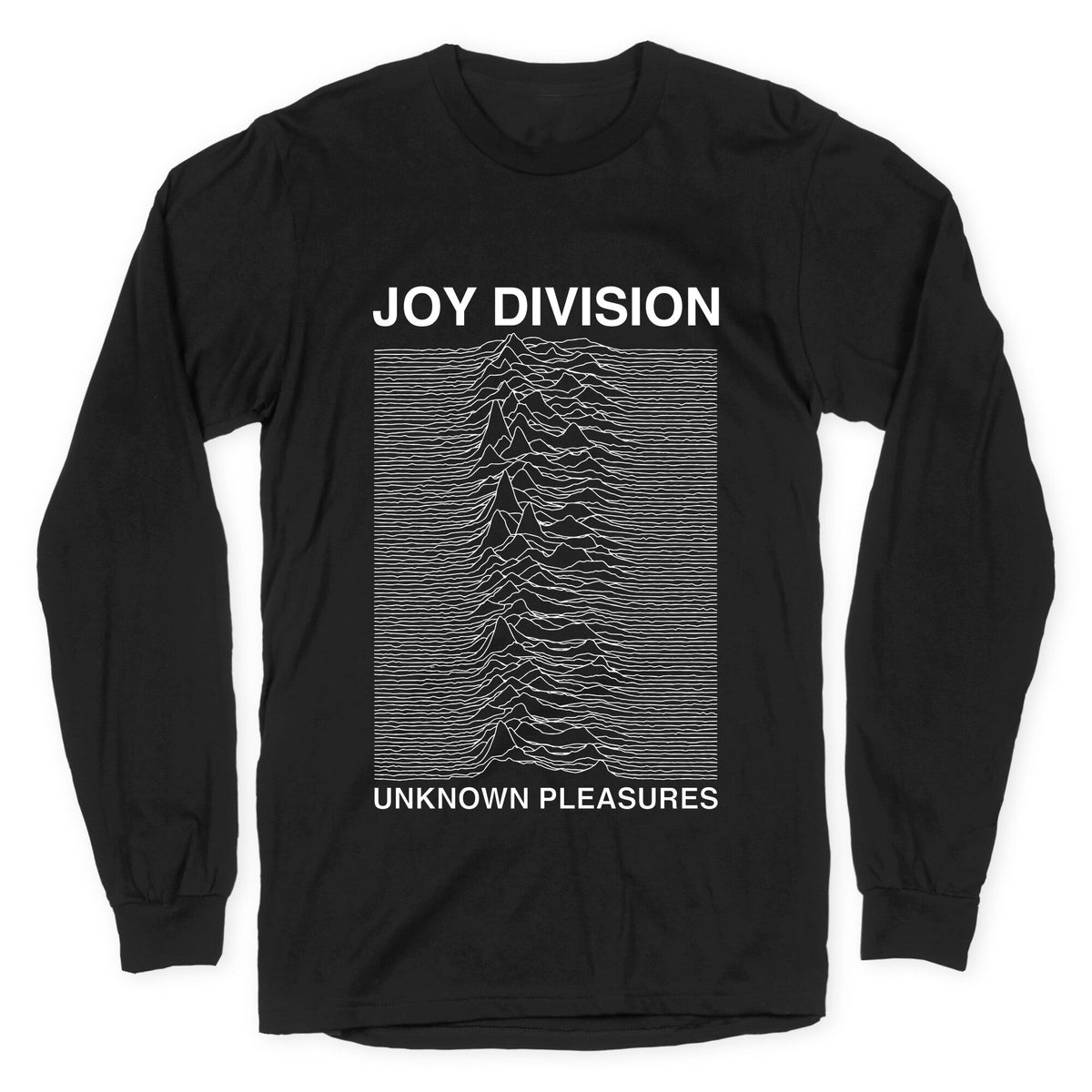 Joy Division Unknown Pleasures Longsleeve Tee Unisex