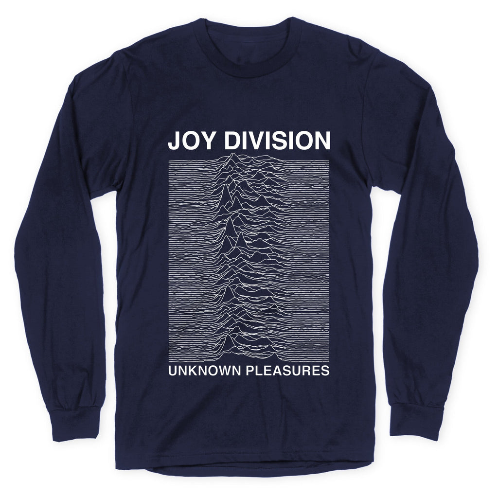 Joy Division Unknown Pleasures Longsleeve Tee Unisex